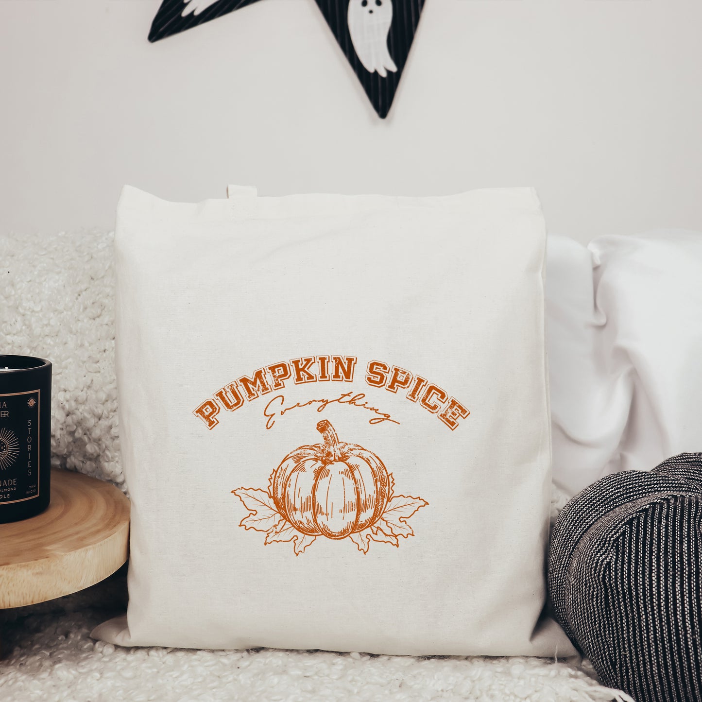 Pumpkin Spice Grunge | Tote Bag