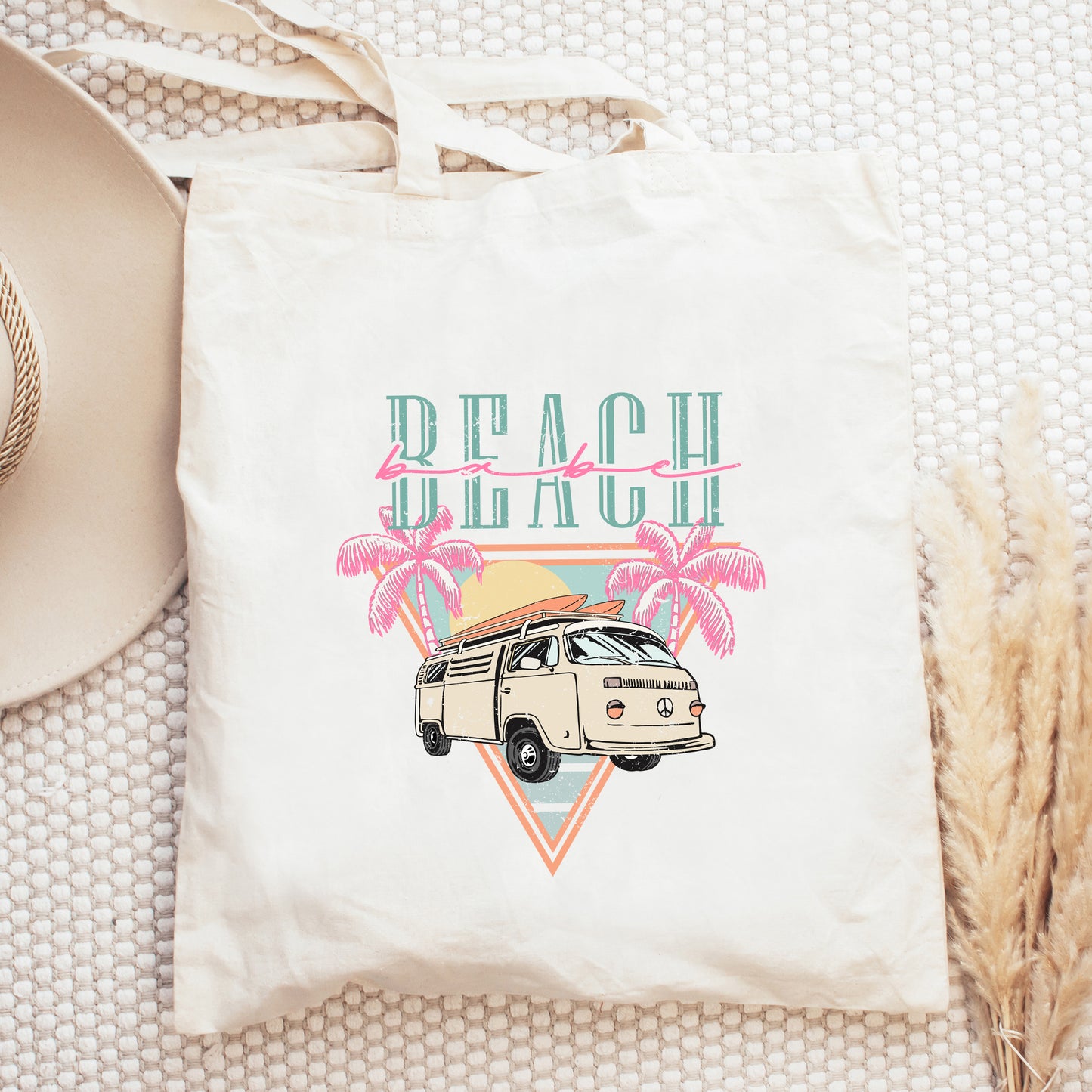 Beach Van Triangle | Tote Bag