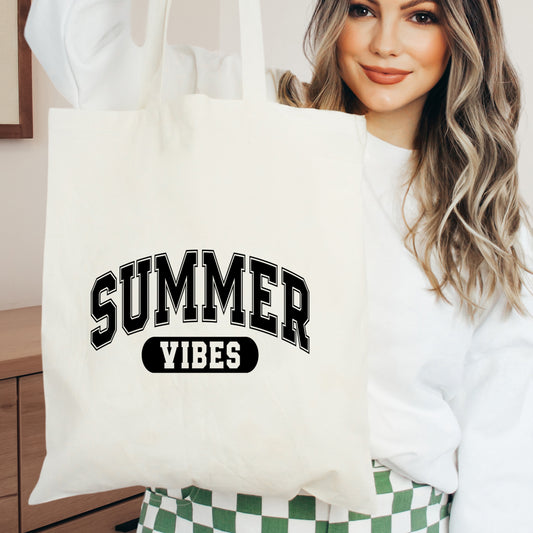 Varsity Summer Vibes | Tote Bag