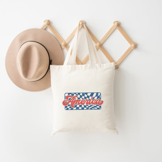 Checkered America | Tote Bag