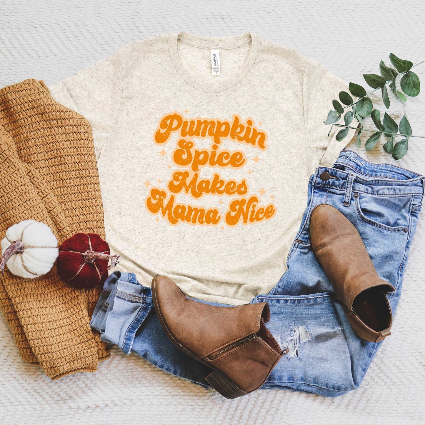 Pumpkin Spice Makes Mama Nice | DTF Transfer