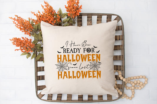 Ready For Halloween | Pillow Cover
