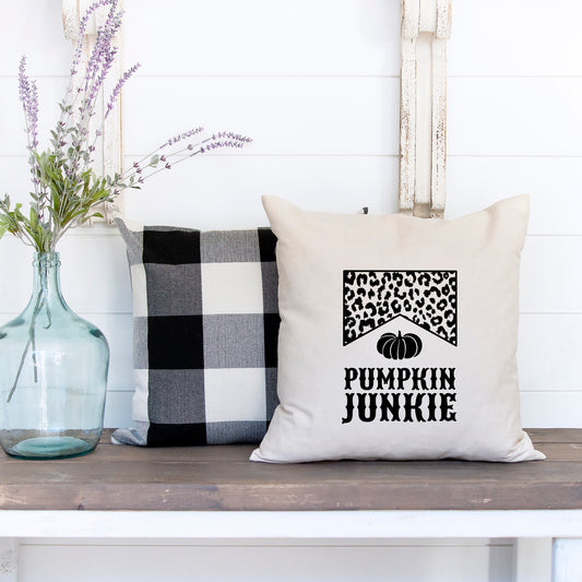 Leopard Pumpkin Junkie | Pillow Cover