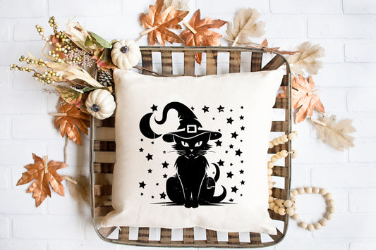 Cat Hat | Pillow Cover