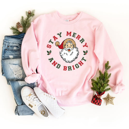 Stay Merry And Bright Circle | DTF Transfer