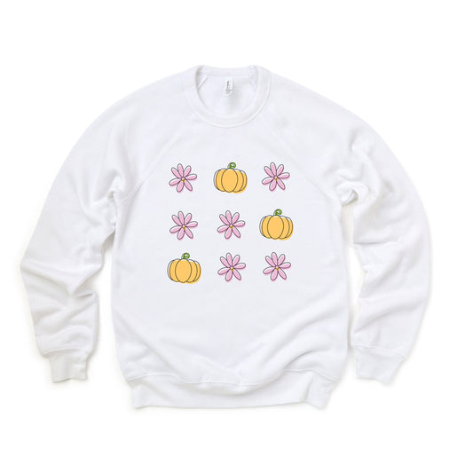 Pumpkin And Flowers | DTF Transfer