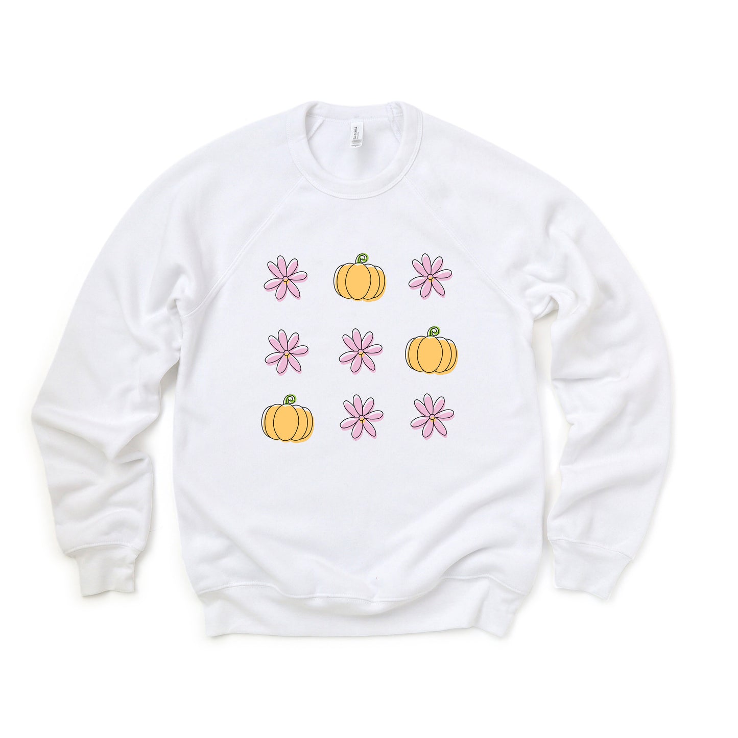 Pumpkin And Flowers | DTF Transfer