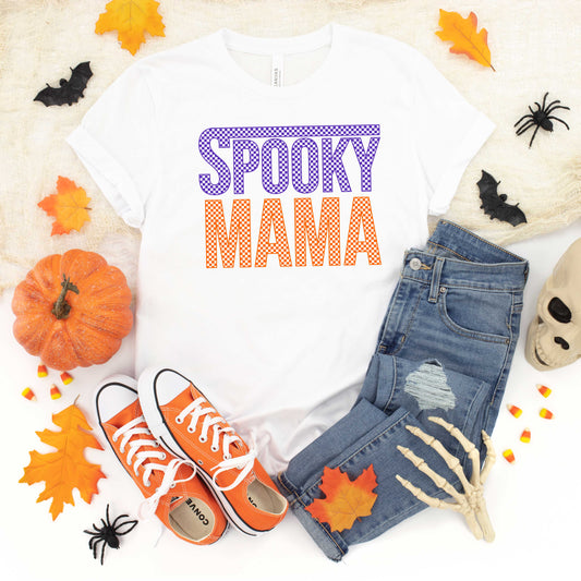 Spooky Mama Checkered | DTF Transfer