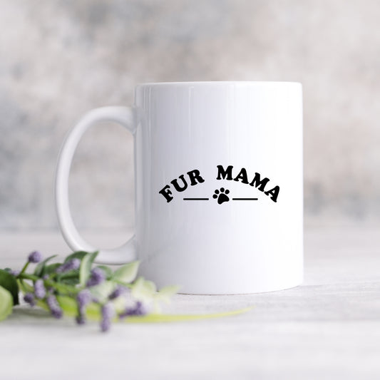 Fur Mama Curved | Mug