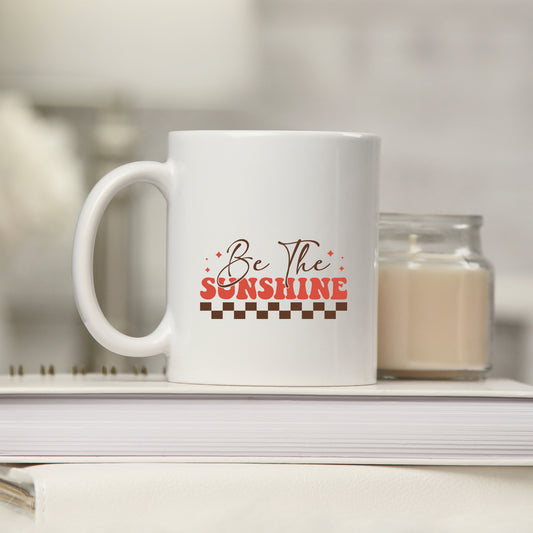 Be The Sunshine Checkered | Mug