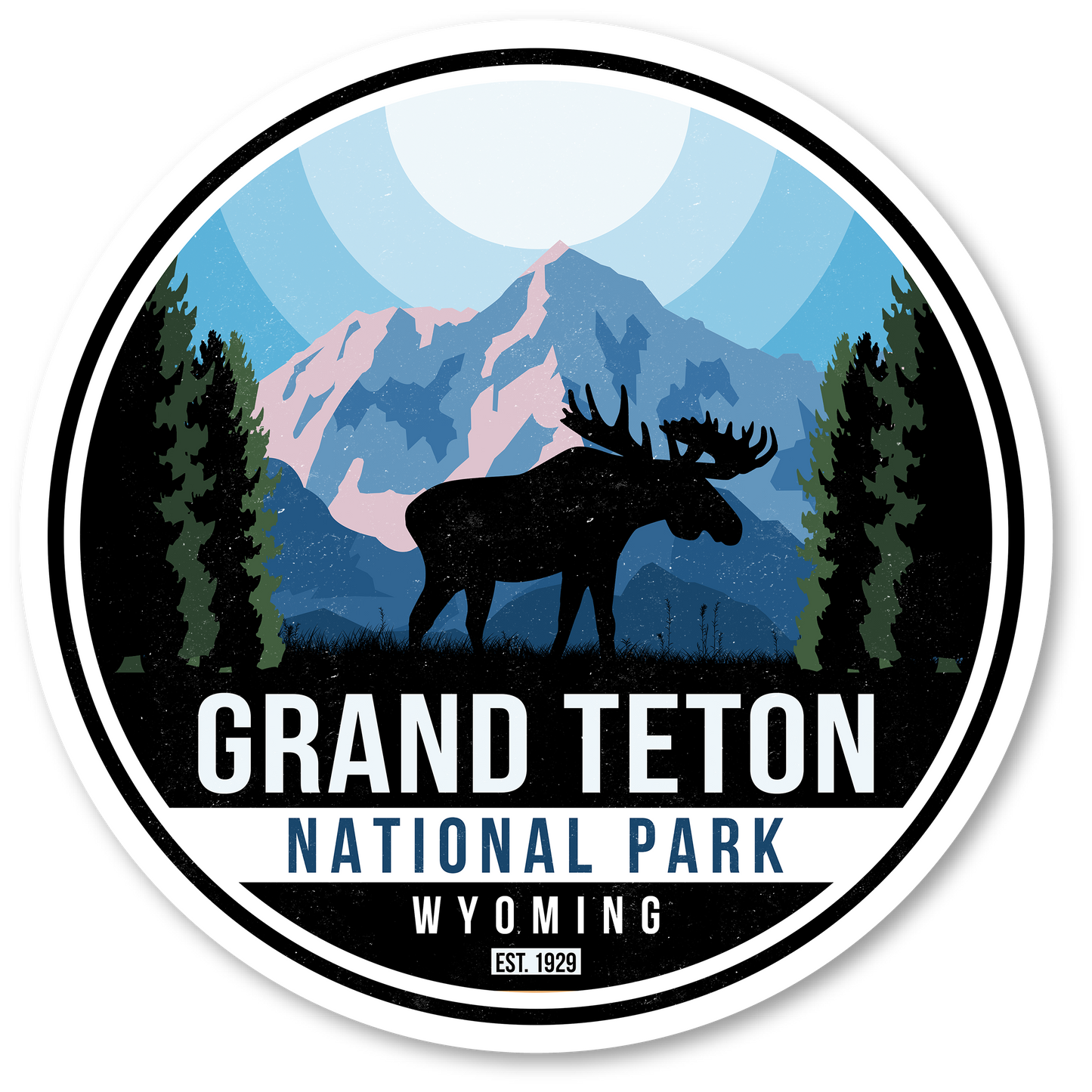 Grand Teton National Park Badge  | Sticker