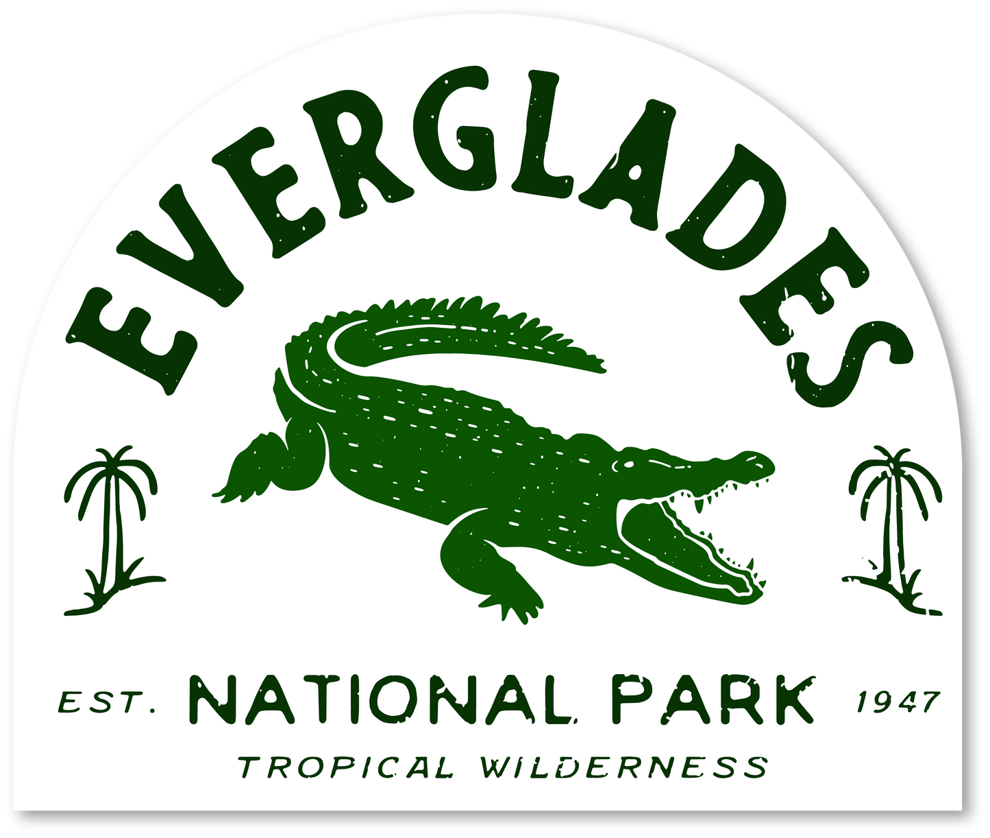 Vintage Everglades National Park | Sticker