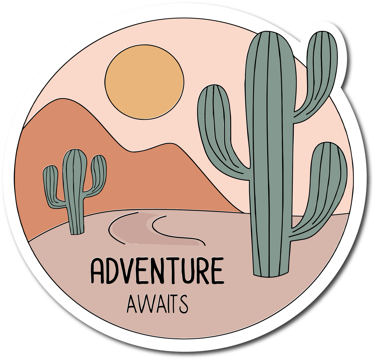 Adventure Awaits Sticker | Sticker