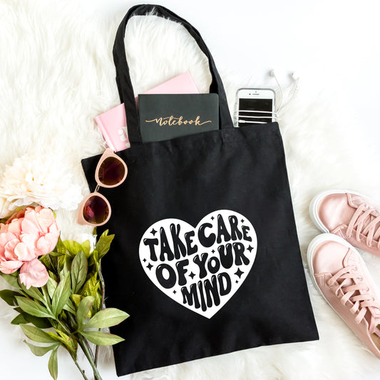 Take Care Of Your Mind | Tote Bag