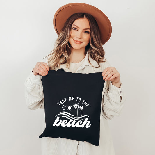 Take Me To The Beach Wave | Tote Bag
