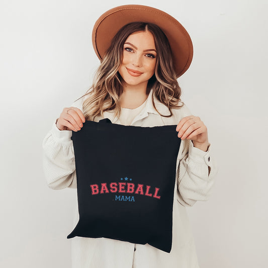 Varsity Baseball Mama Stars | Tote Bag