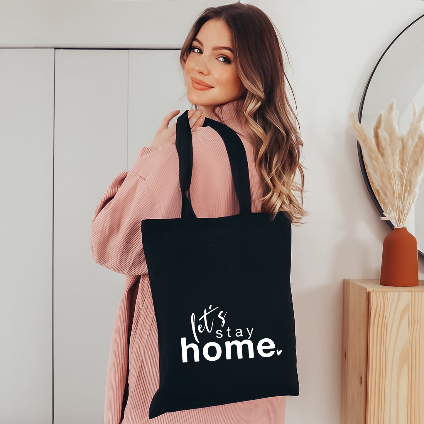 Let's Stay Home | Tote Bag