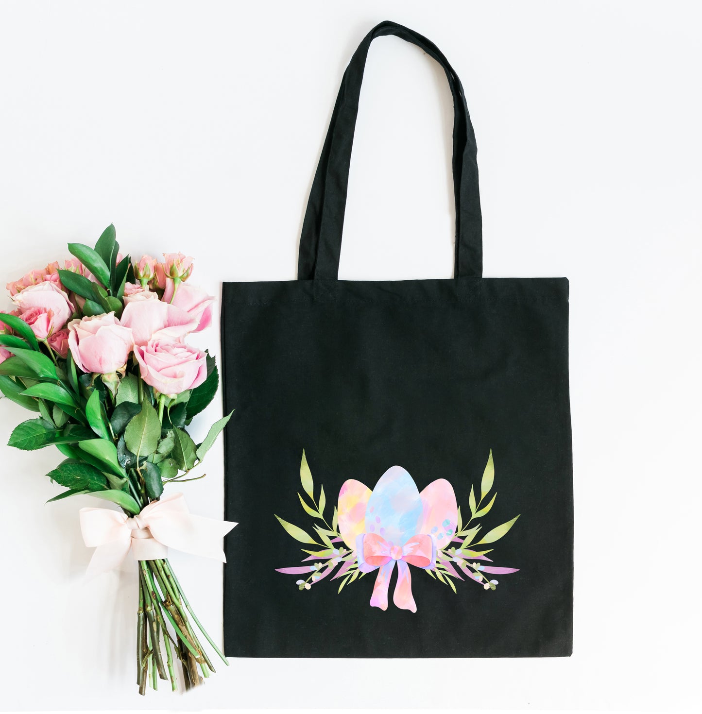 Colored Egg Bouquet | Tote Bag