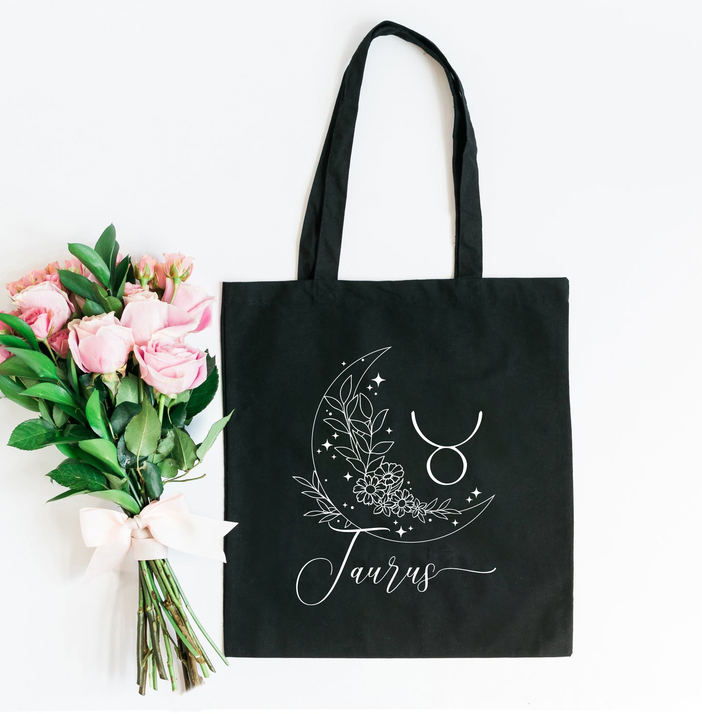 Taurus Floral | Tote Bag