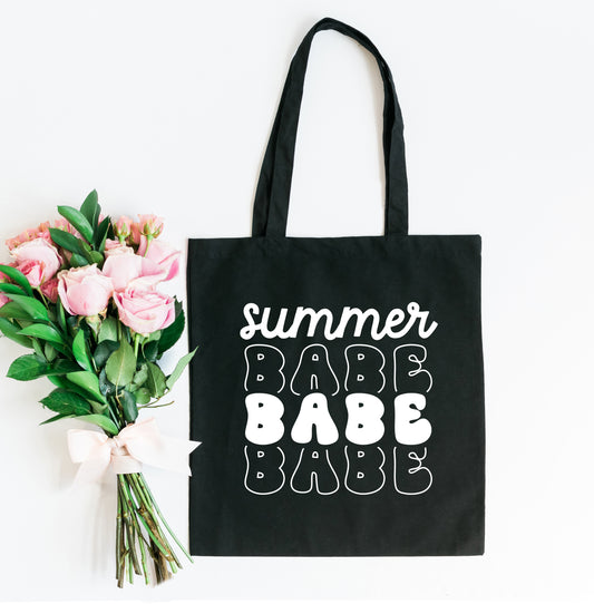 Summer Babe Stacked | Tote Bag