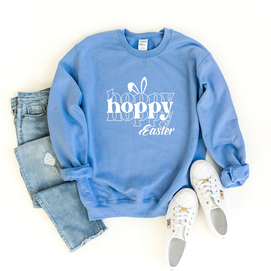 Hoppy Easter Stacked with Ears | DTF Transfer