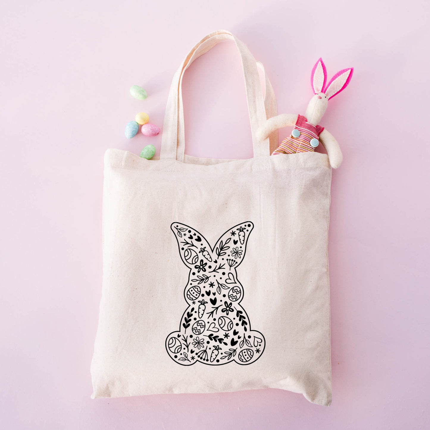 Easter Elements Bunny | Tote Bag