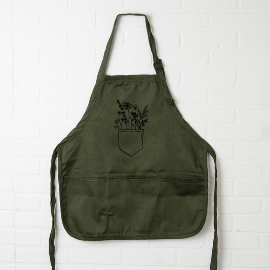 Pocket Full Of Wildflowers | Apron