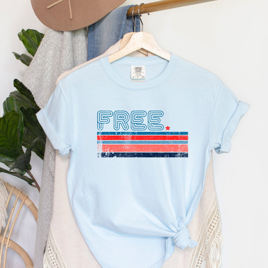 Free Stripes Retro | DTF Transfer