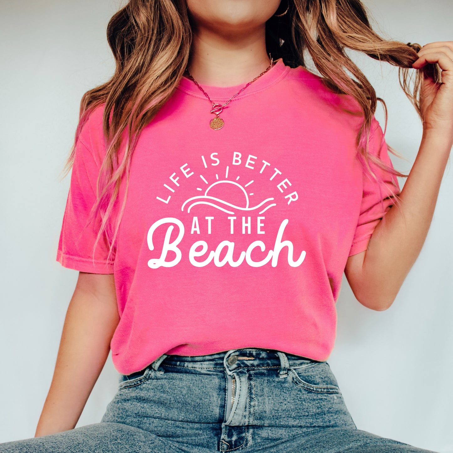 Life Is Better At The Beach Sun | DTF Transfer