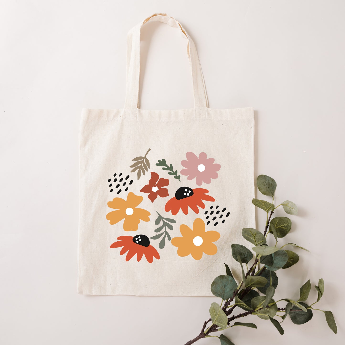 Abstract Flowers | Tote Bag