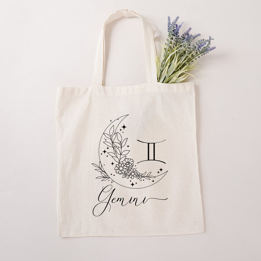 Gemini Floral | Tote Bag