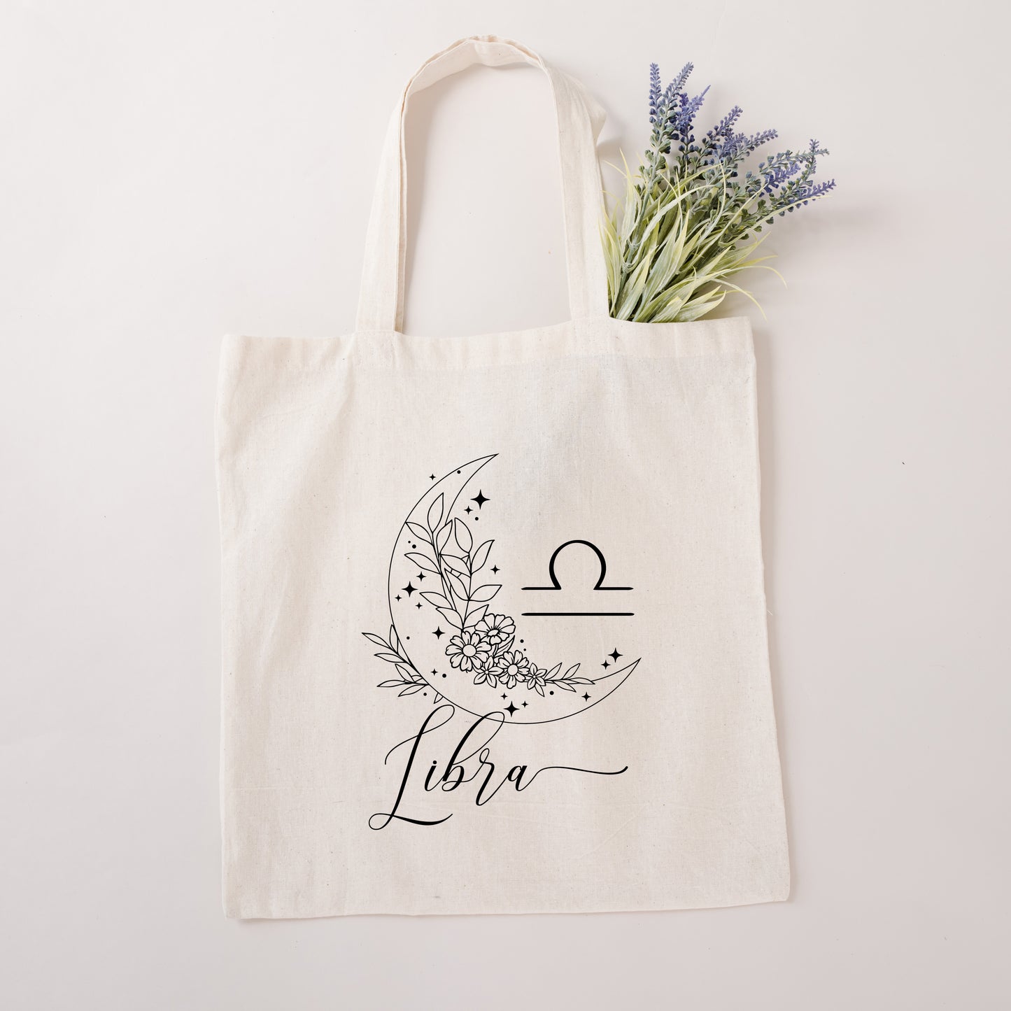 Libra Floral | Tote Bag