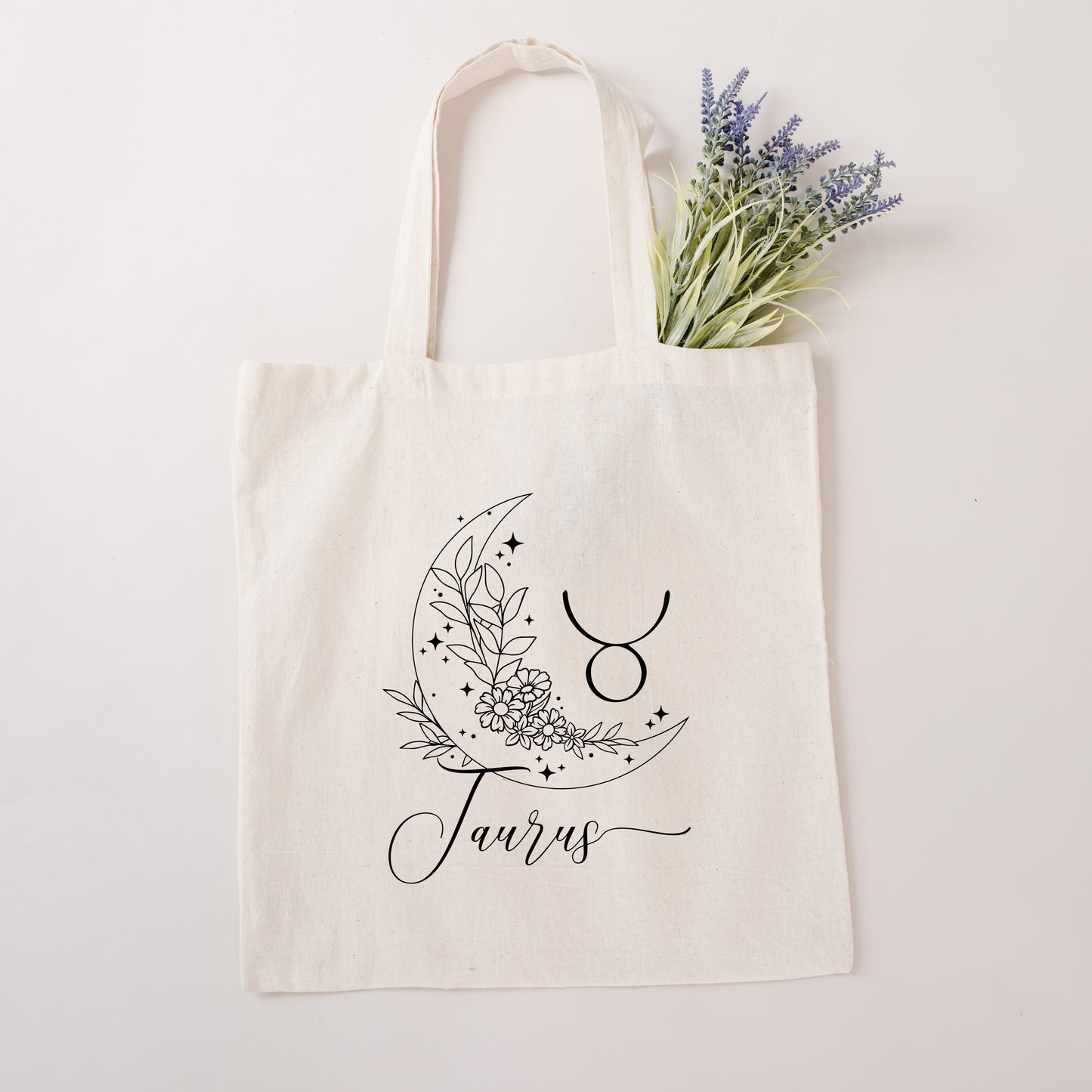 Taurus Floral | Tote Bag