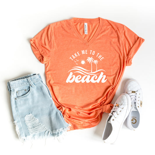 Take Me To The Beach Wave | DTF Transfer