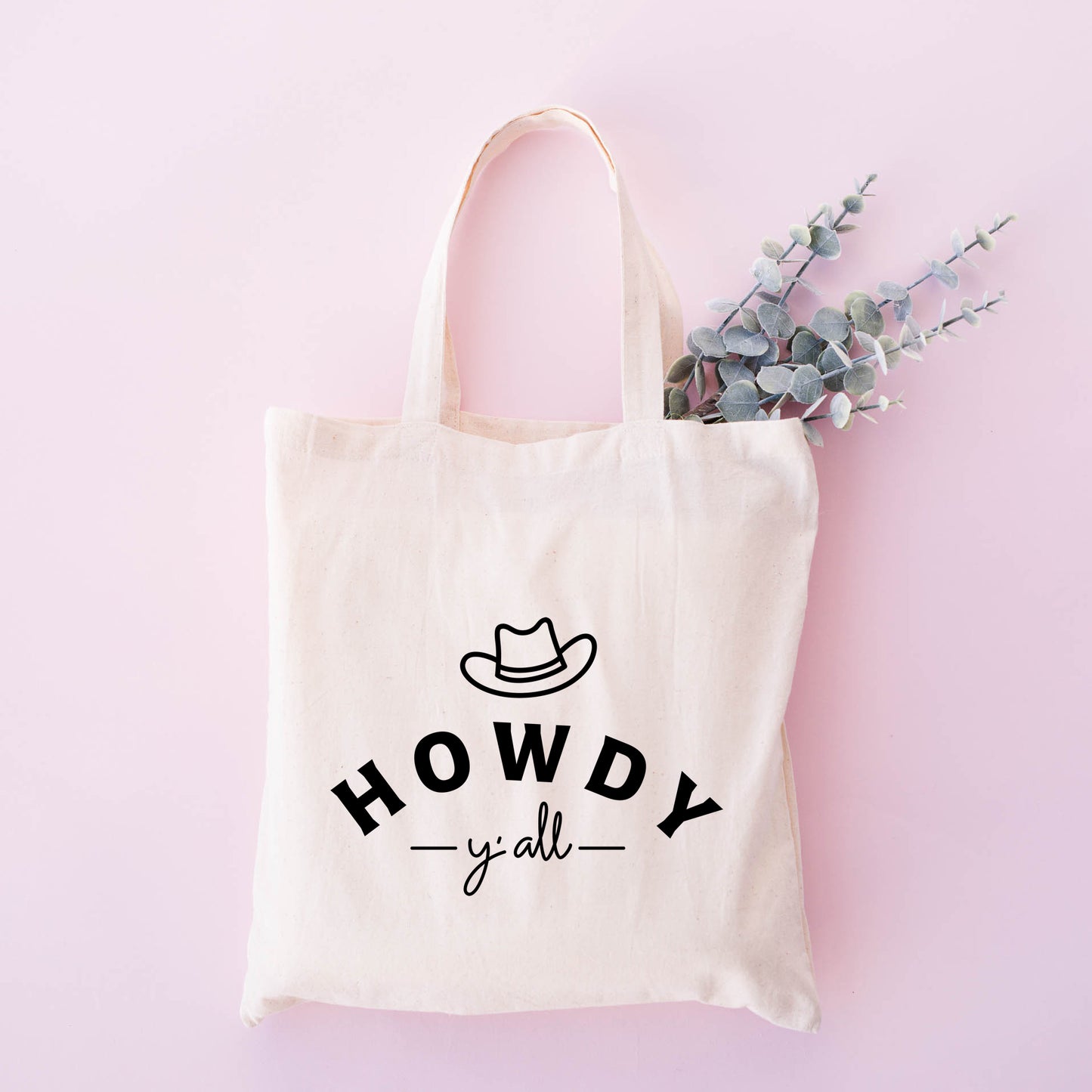 Howdy Y'all Hat | Tote Bag