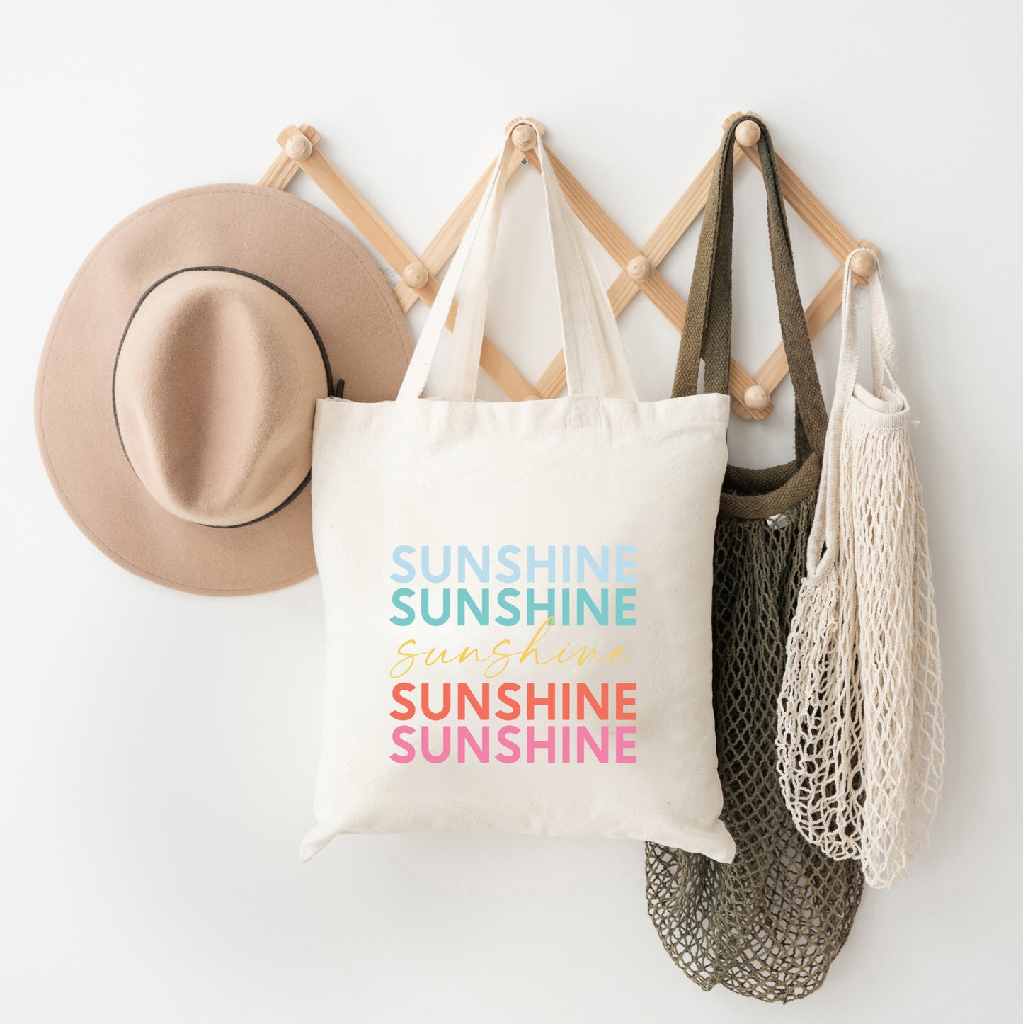 Sunshine Stacked Colorful | Tote Bag