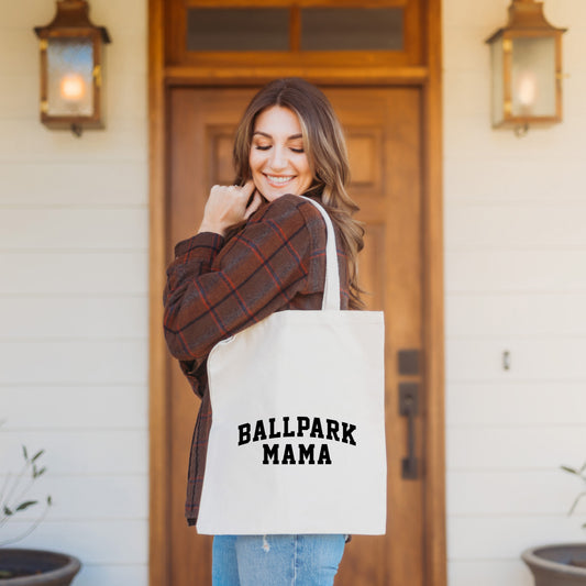 Varsity Ballpark Mama | Tote Bag