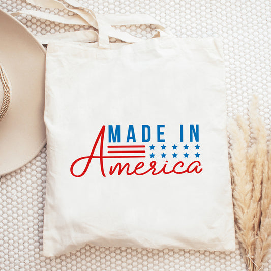 Made In America Stars And Stripes | Tote Bag