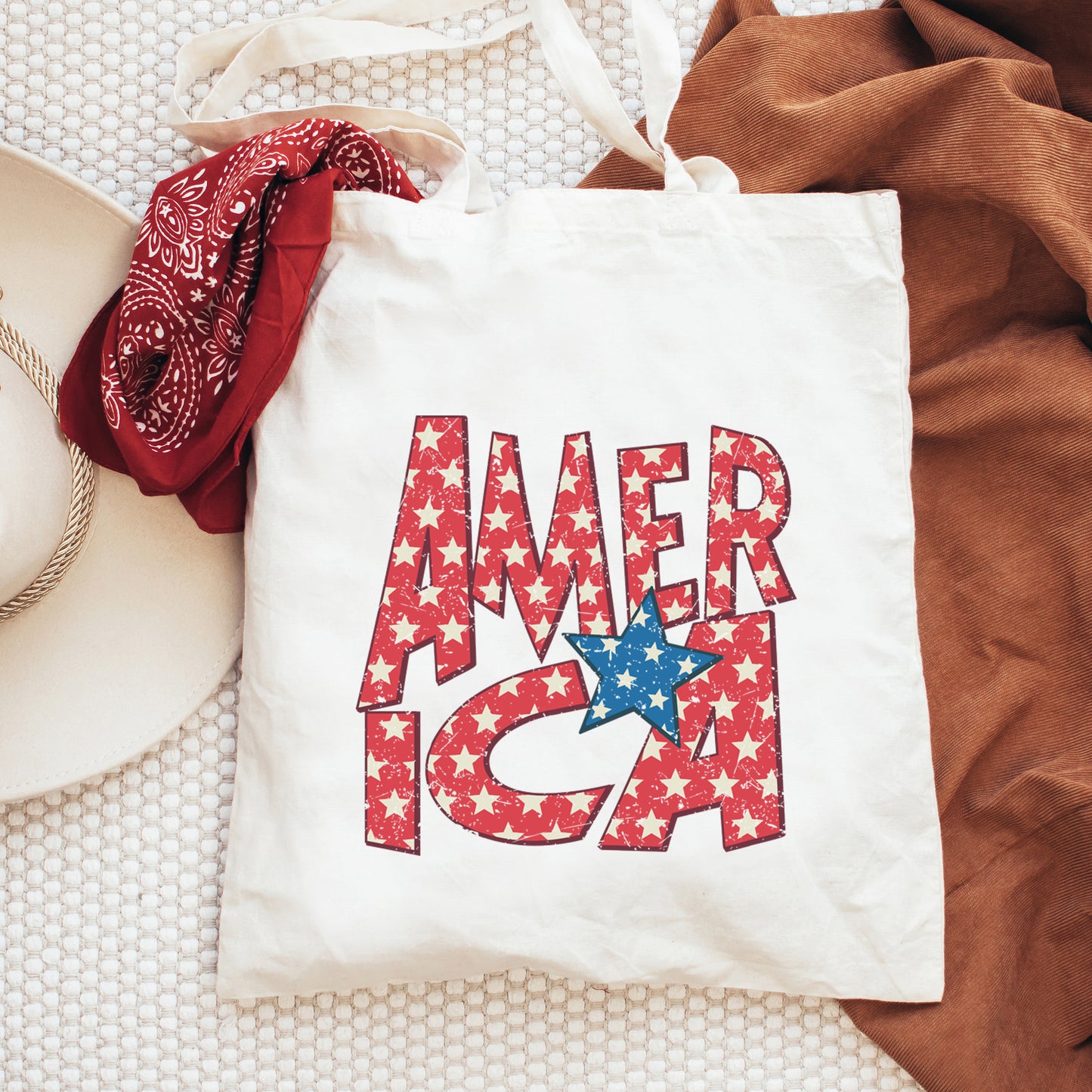 America Bold Stars | Tote Bag