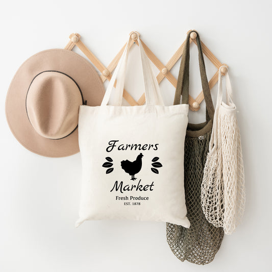 Famers Market Chicken | Tote Bag