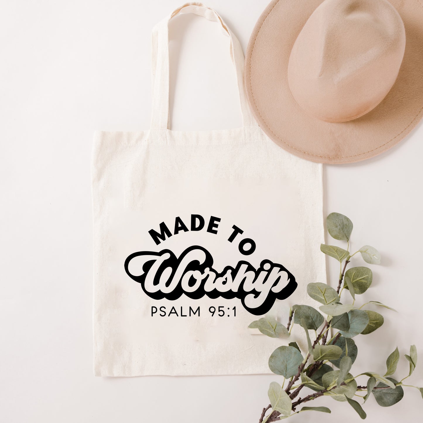 Retro Made To Worship | Tote Bag