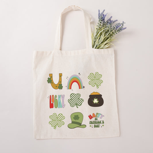 St. Patty Icons Chart | Tote Bag