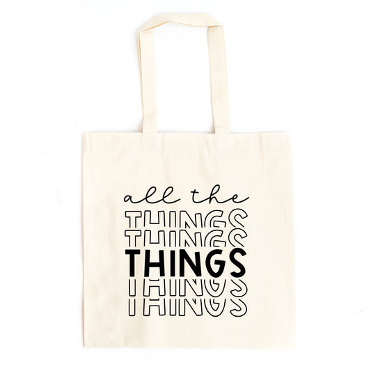 All The Things Stacked | Tote Bag