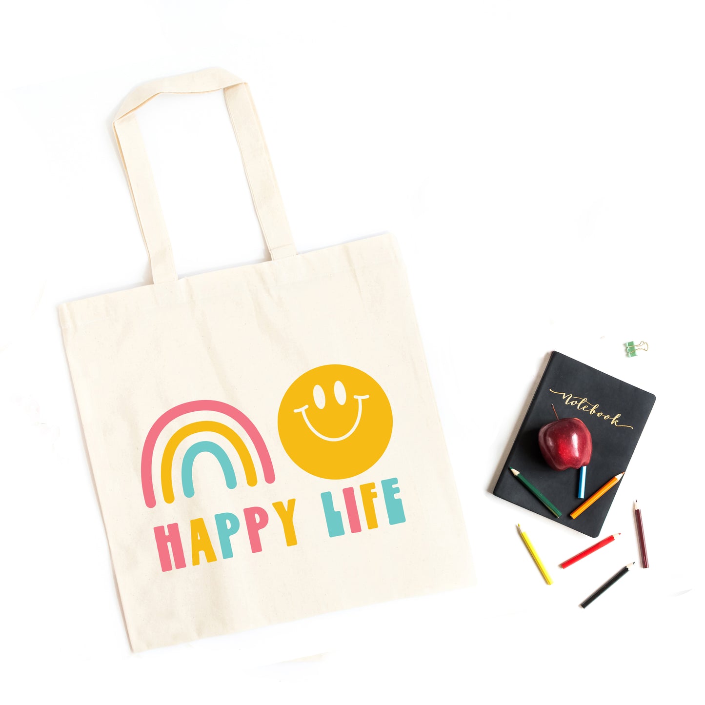 Happy Life | Tote Bag