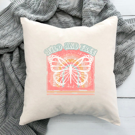 Wild and Free Butterfly | Pillow Cover