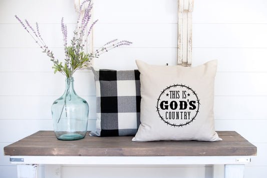 This is God's Country | Pillow Cover