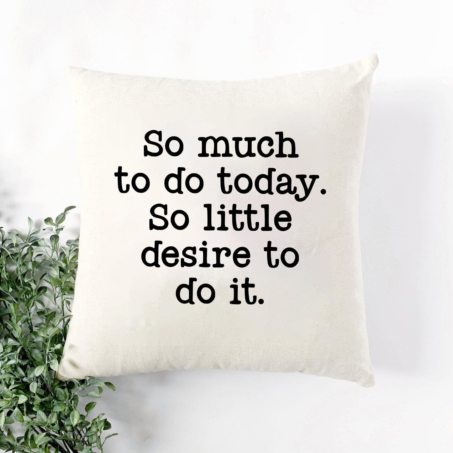 So Much To Do | Pillow Cover