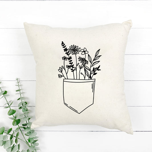 Pocket Full Of Wildflowers | Pillow Cover