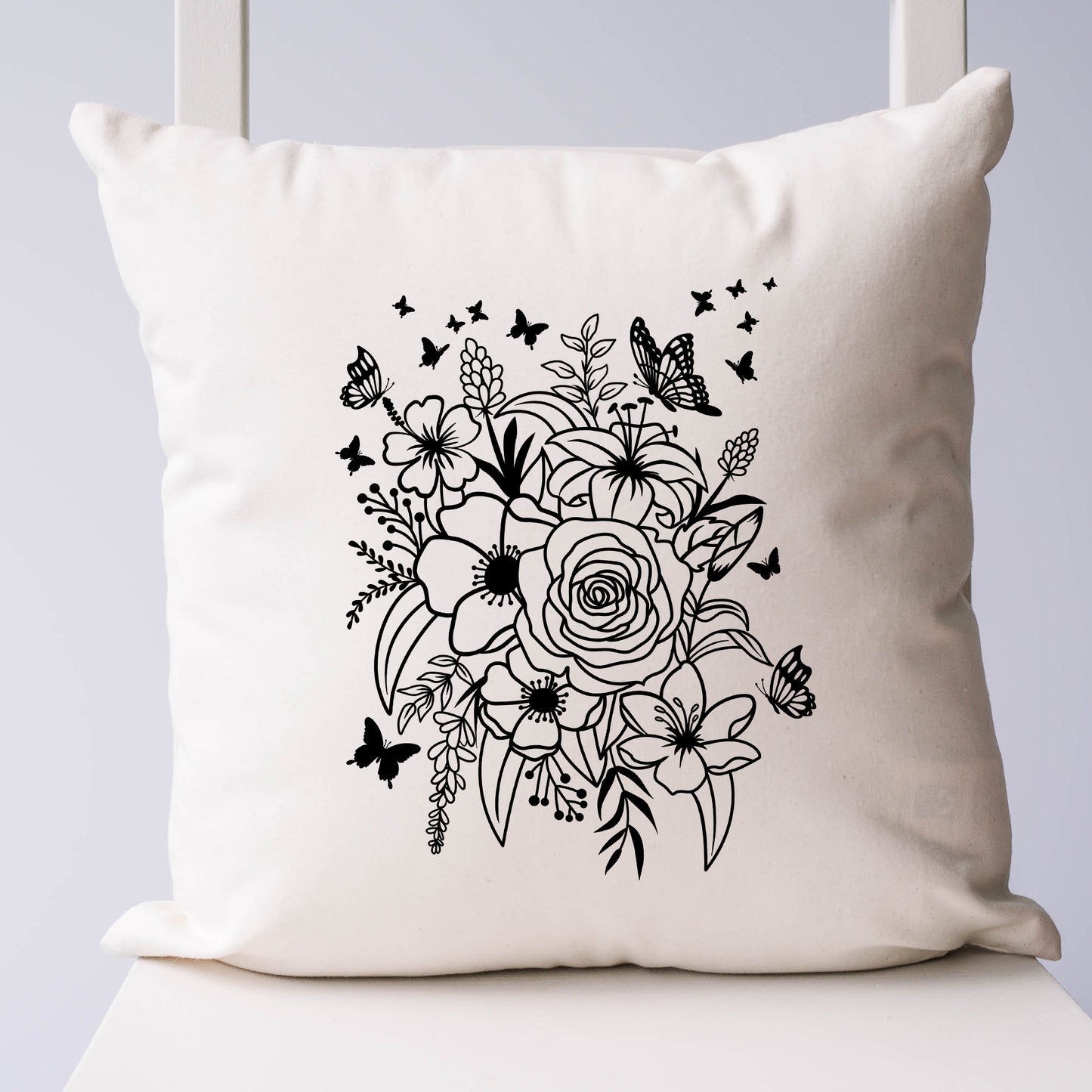 Wildflower Bouquet | Pillow Cover