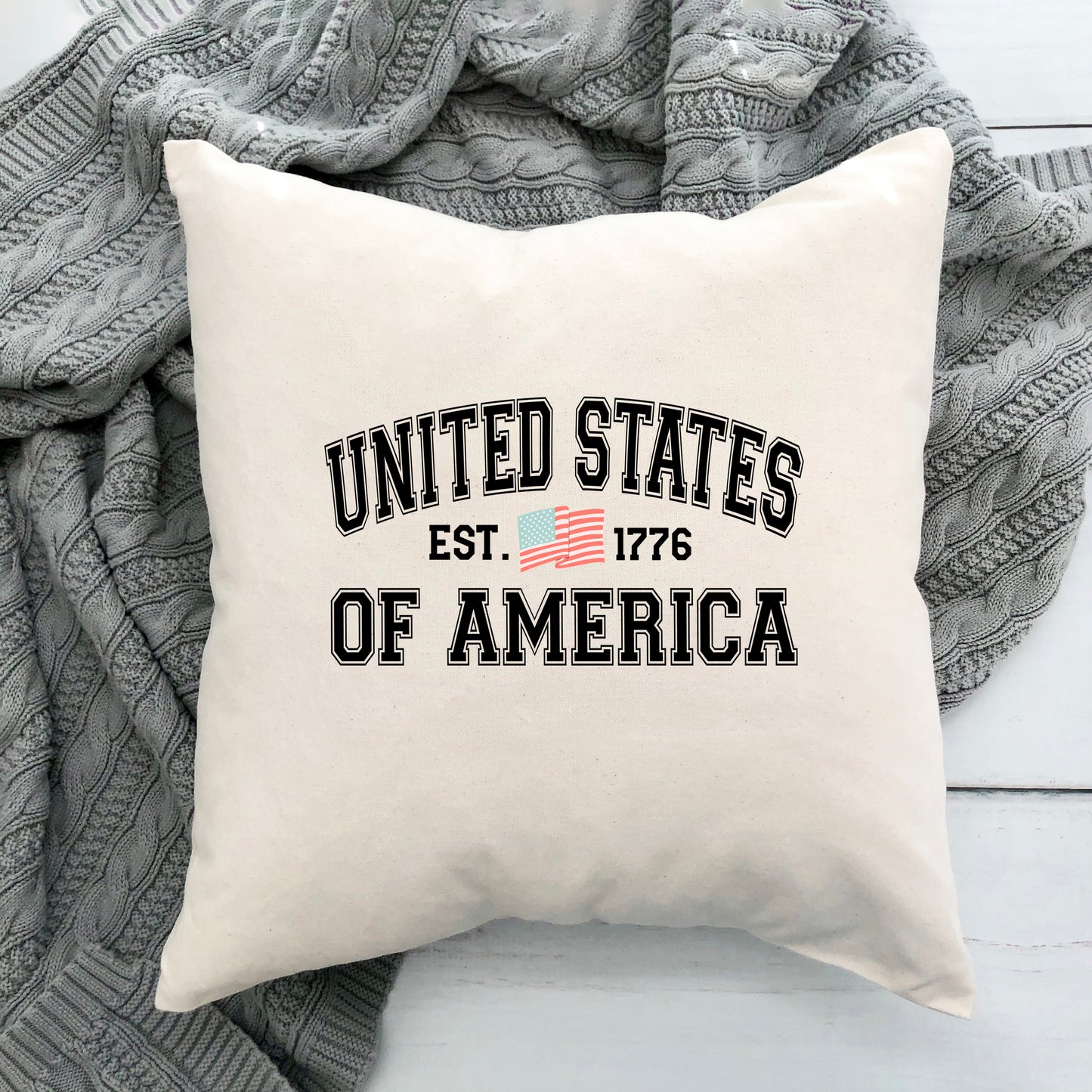 USA est. 1776 | Pillow Cover
